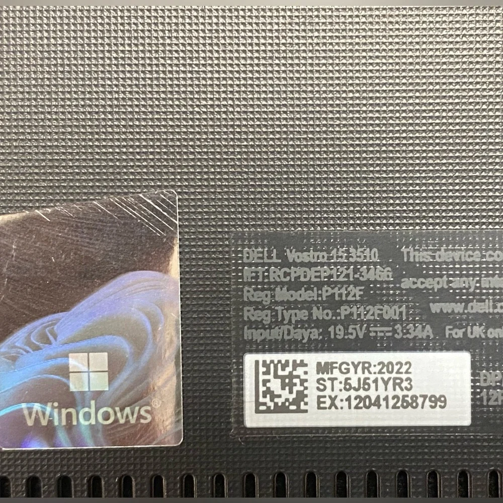 Dell Vostro 3510 15.6
